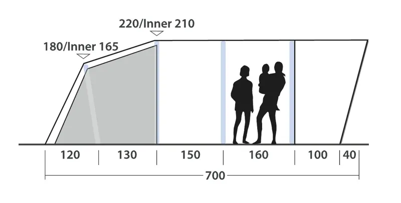 Outwell Hayward Lake 6ATC Inflatable Tent-3